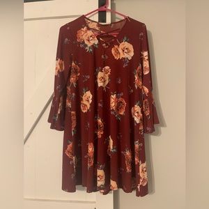 Mini floral dress!